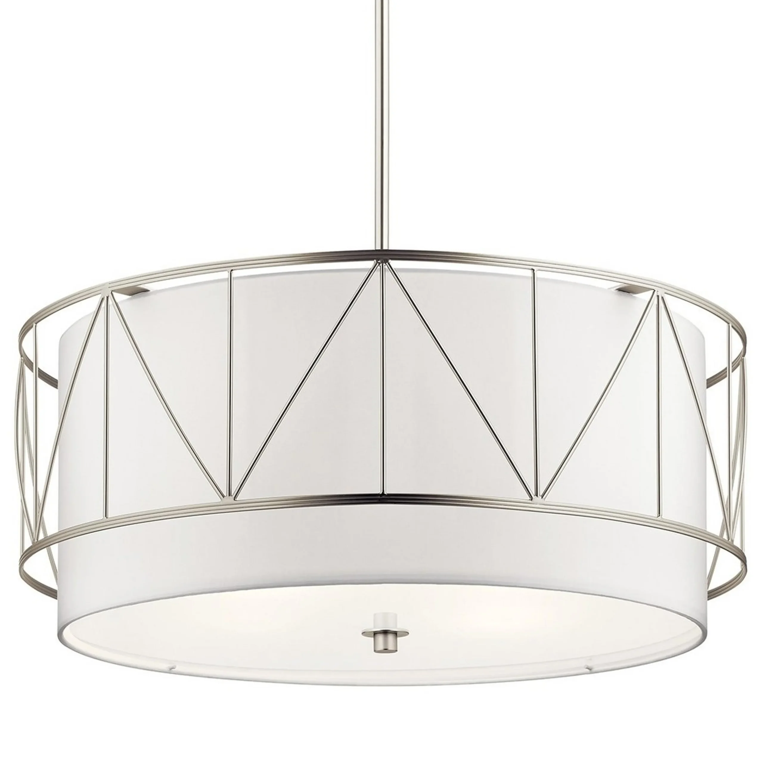 Emmy Geo Drum Chandelier - Large