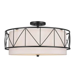 Emmy Geo Semi-Flush Ceiling Light