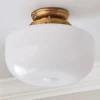 Erin & Ben Co. Gardiner Schoolhouse Ceiling Light