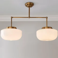 Erin & Ben Co. Gardiner Schoolhouse Linear Chandelier