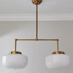 Erin & Ben Co. Gardiner Schoolhouse Linear Chandelier