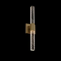 Etched Crystal Sconce