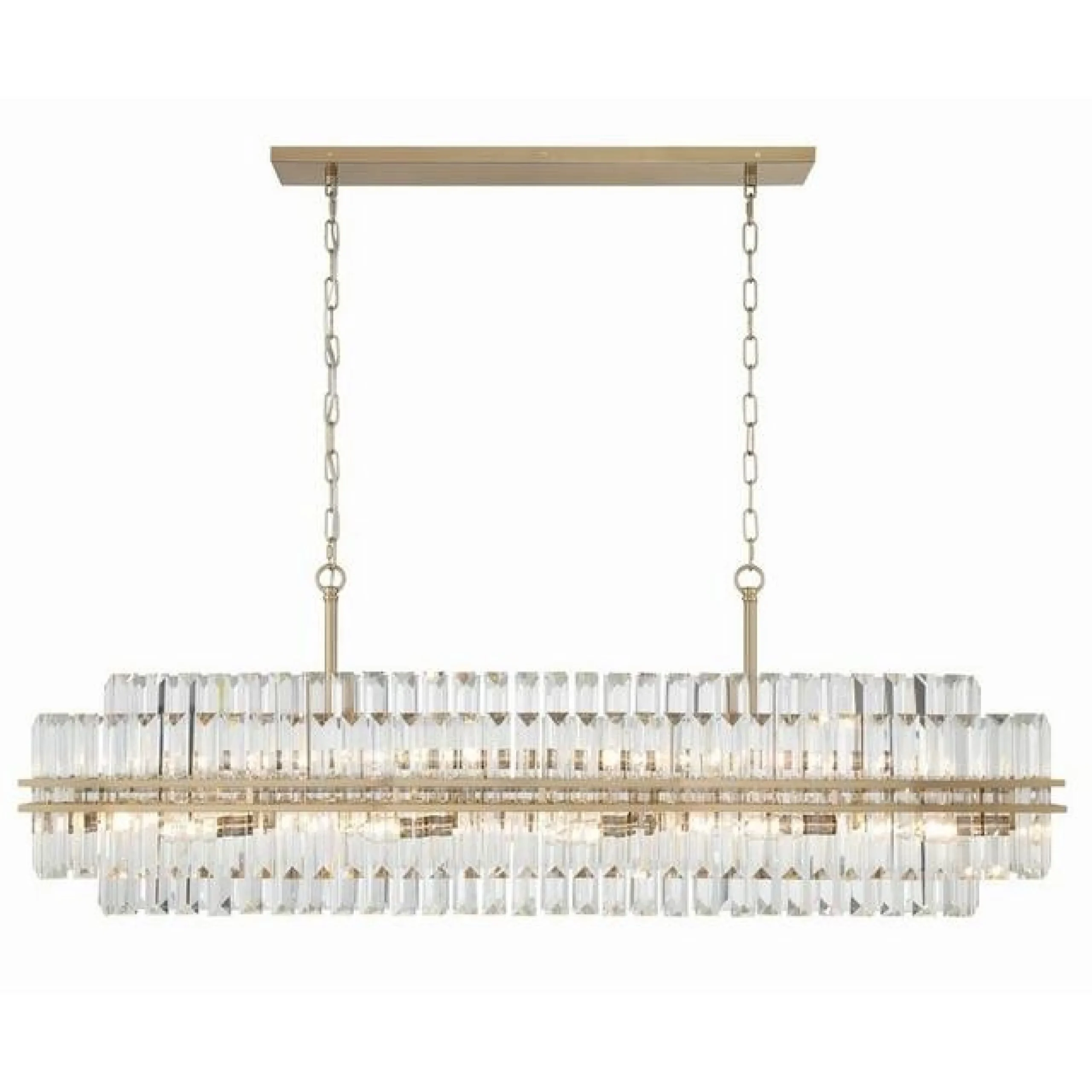 Faceted Regina Island Chandelier