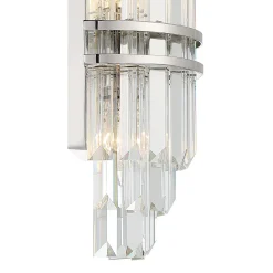 Faceted Regina Sconce