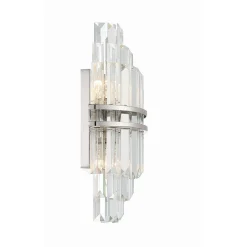 Faceted Regina Sconce