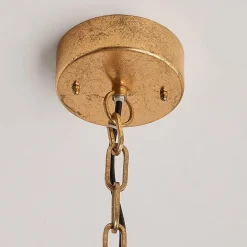 Fan Screen Metal Pendant