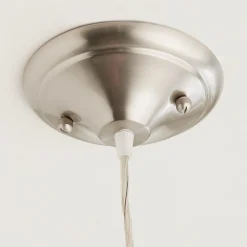 Filigree Lotus Metal Shade Pendant