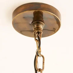 Fire and Earth Pendant - Dome - Medium