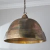 Fire and Earth Pendant - Dome - Large