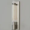 Fluted Cylinder Glass Sconce