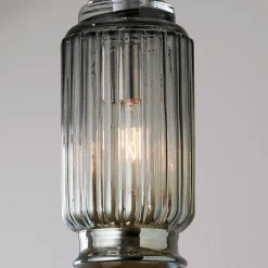Fluted Cylinder Pendant