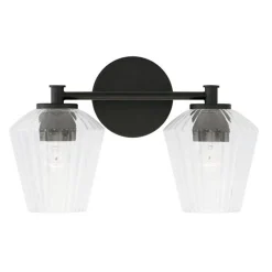 Fluted Felix Vanity Light - 2 Light