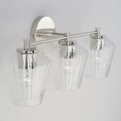 Fluted Felix Vanity Light - 3 Light
