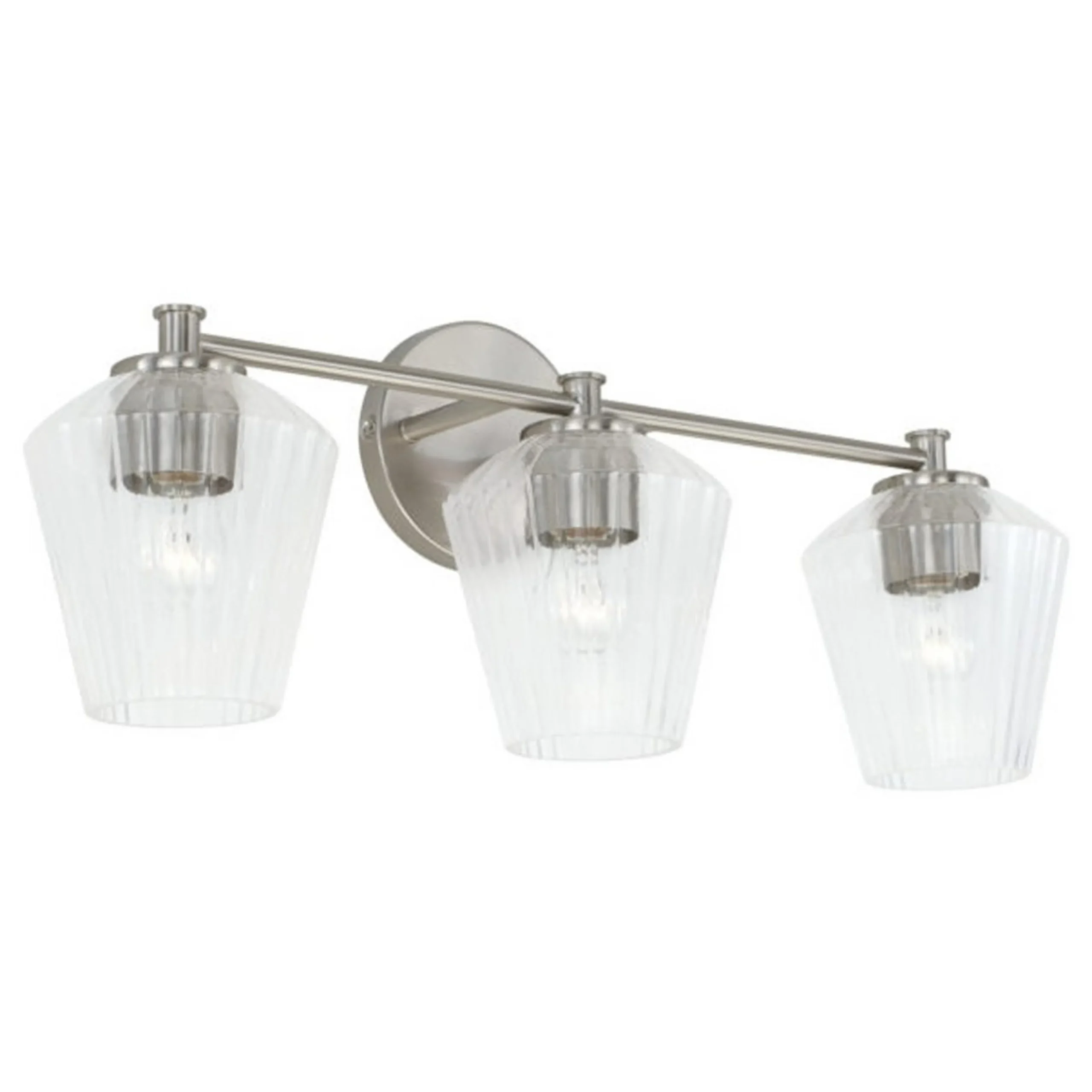 Fluted Felix Vanity Light - 3 Light