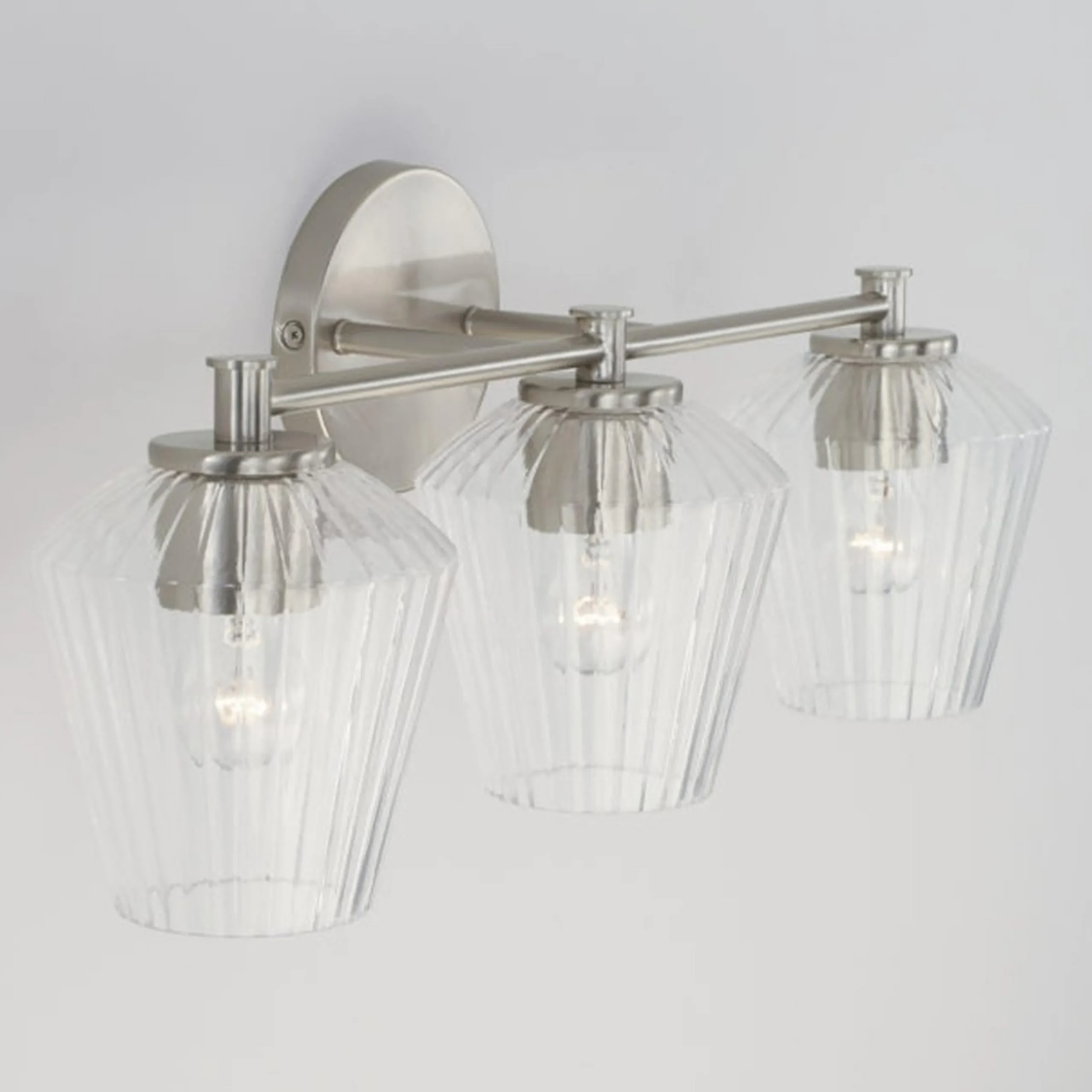 Fluted Felix Vanity Light - 3 Light