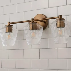 Fluted Felix Vanity Light - 3 Light