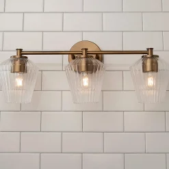 Fluted Felix Vanity Light - 3 Light