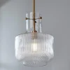 Fluted Tulip Pendant
