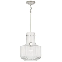 Fluted Tulip Pendant