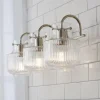 Fluted Tulip Vanity Light - 3 Light