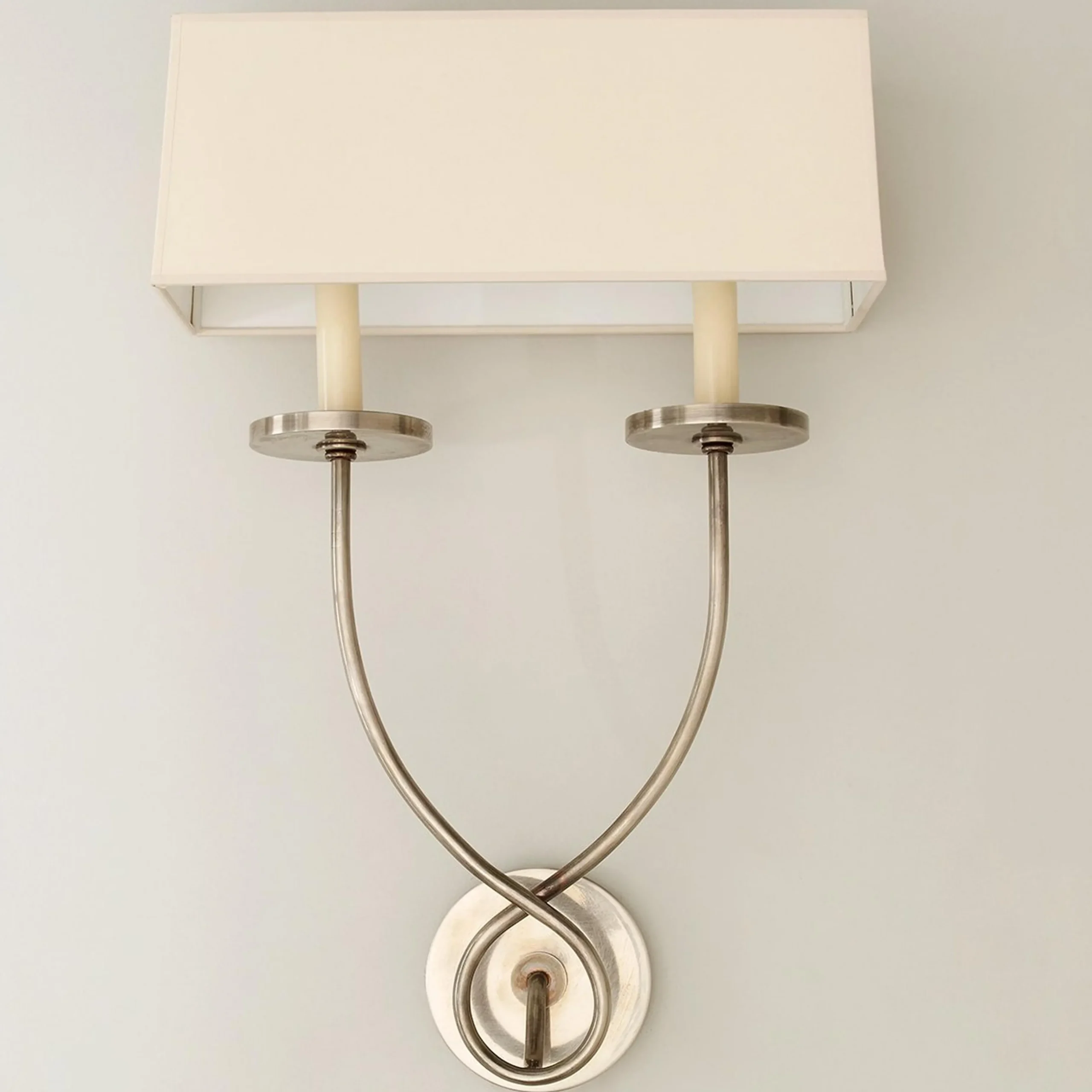 French Twist 2 Light Sconce