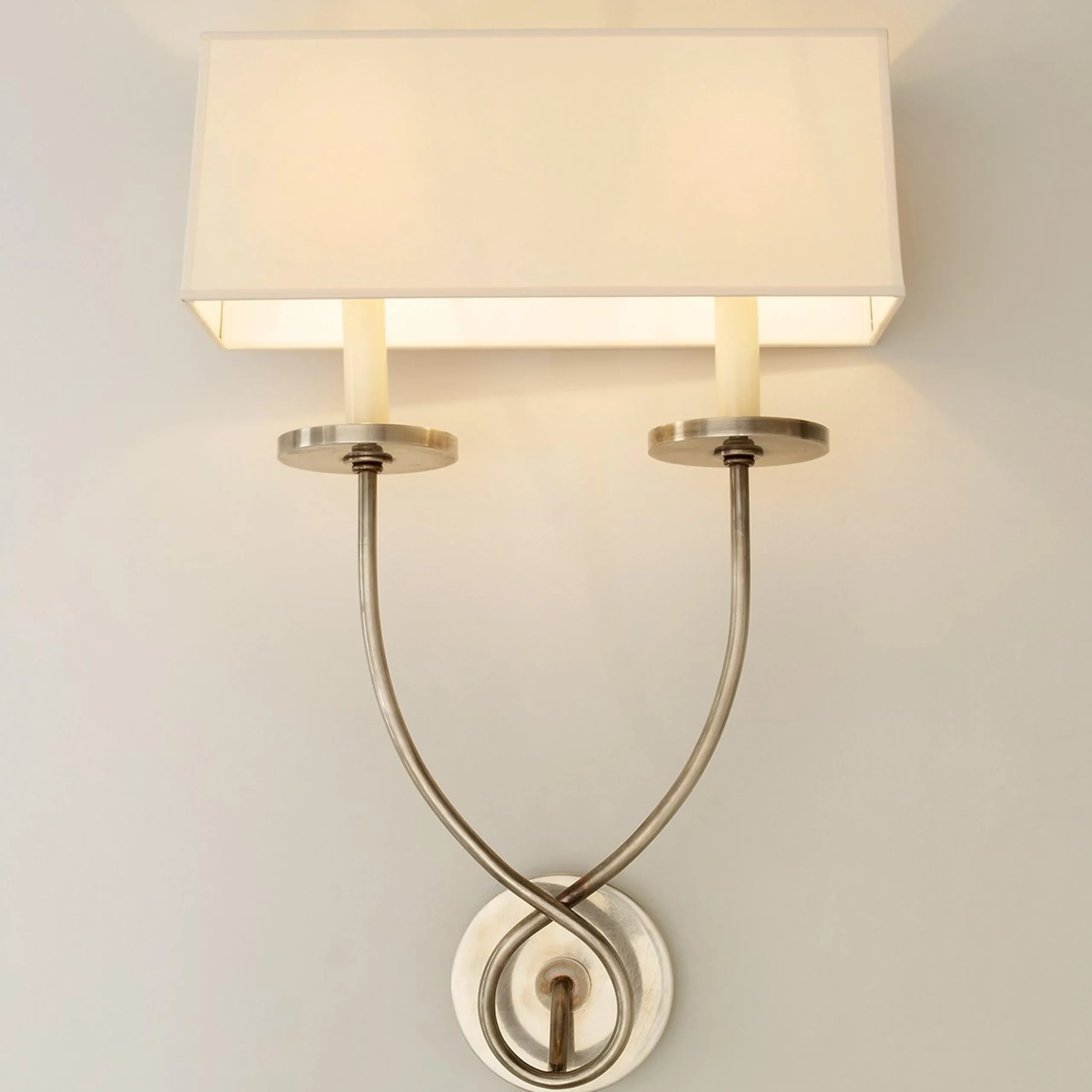 French Twist 2 Light Sconce