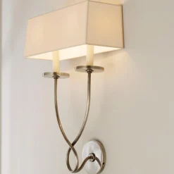 French Twist 2 Light Sconce