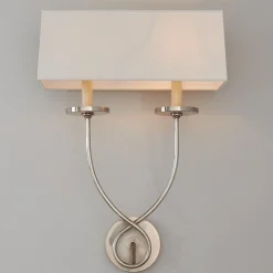 French Twist 2 Light Sconce