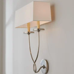 French Twist 2 Light Sconce