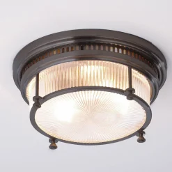 Fresnel Glass Industrial Ceiling Light