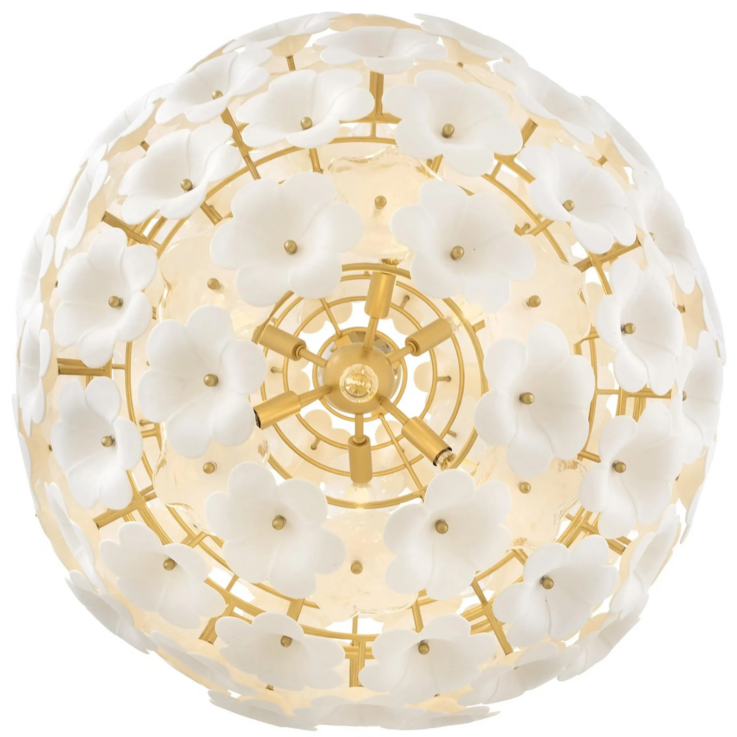 Garden Bloom Globe Chandelier