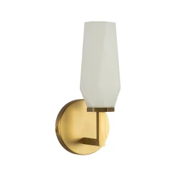 Gem-Cut Bath Sconce