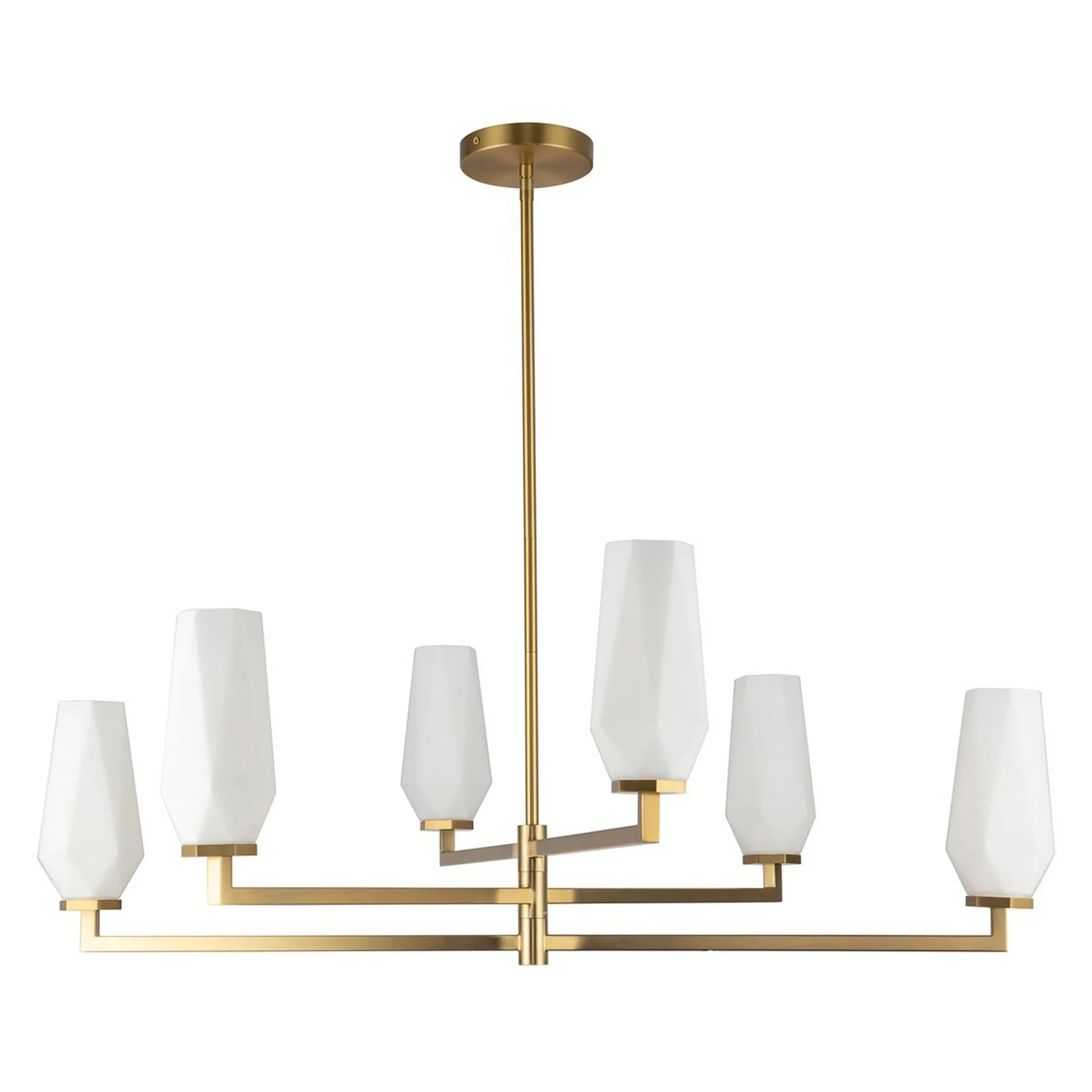 Gem-Cut Chandelier