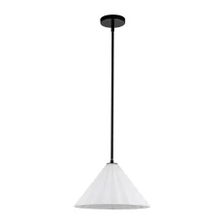 Gently Pleated Pendant - Small
