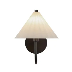 Gently Pleated Sconce