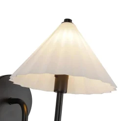 Gently Pleated Sconce