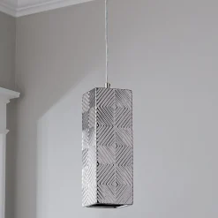 Geometric Tower Pendant