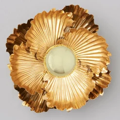 Glam Lotus Flower Sconce