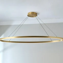 Gleaming Halo LED Chandelier - Medium