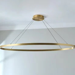 Gleaming Halo LED Chandelier - Medium
