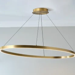 Gleaming Halo LED Chandelier - Medium
