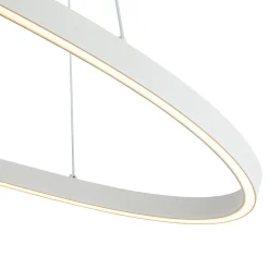 Gleaming Halo LED Chandelier - Small
