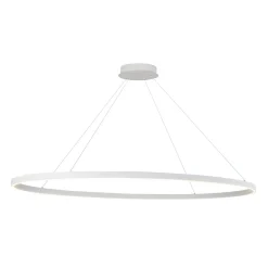 Gleaming Halo LED Chandelier - Medium