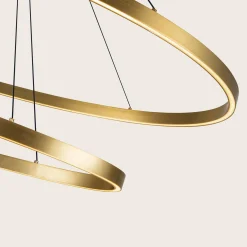 Gleaming Halo LED Chandelier - Large