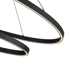 Gleaming Halo LED Chandelier - Large