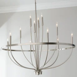Graceful Curve Chandelier - Large