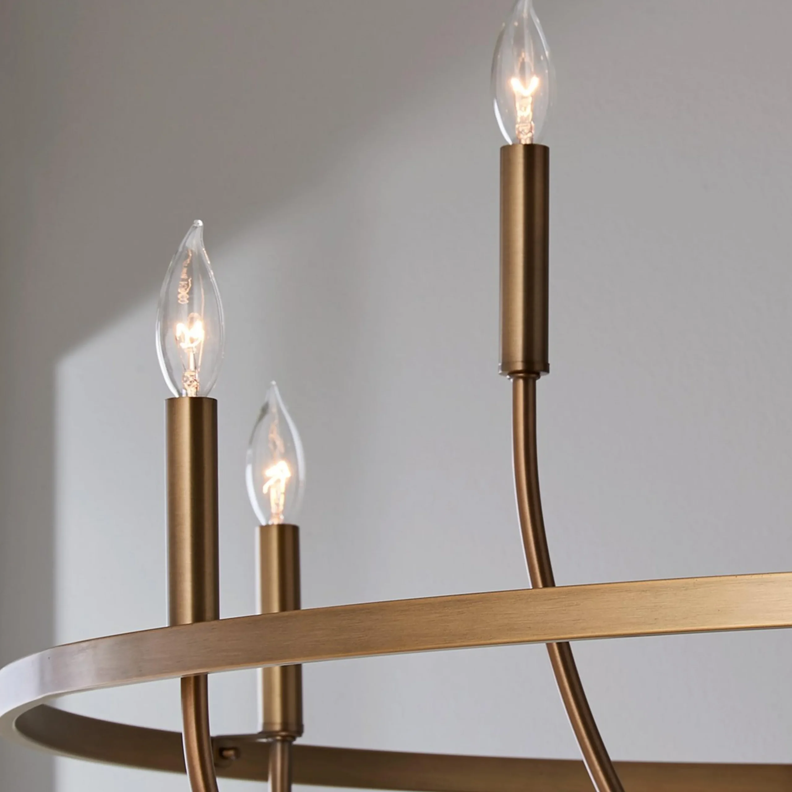 Graceful Curve Chandelier - Large