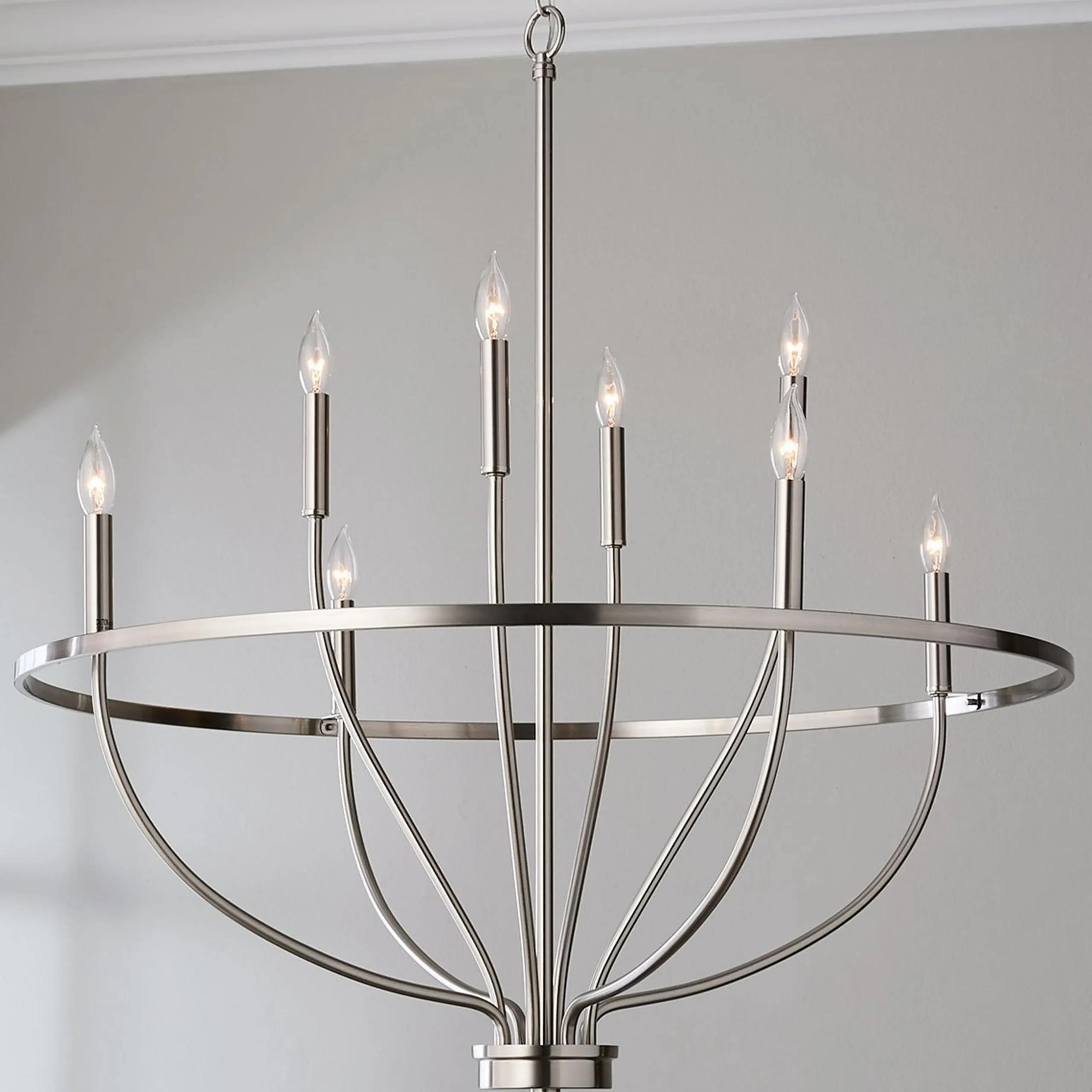 Graceful Curve Chandelier - Medium