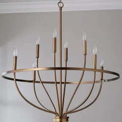Graceful Curve Chandelier - Medium