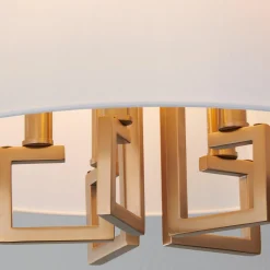 Greek Key Convertible Ceiling Light